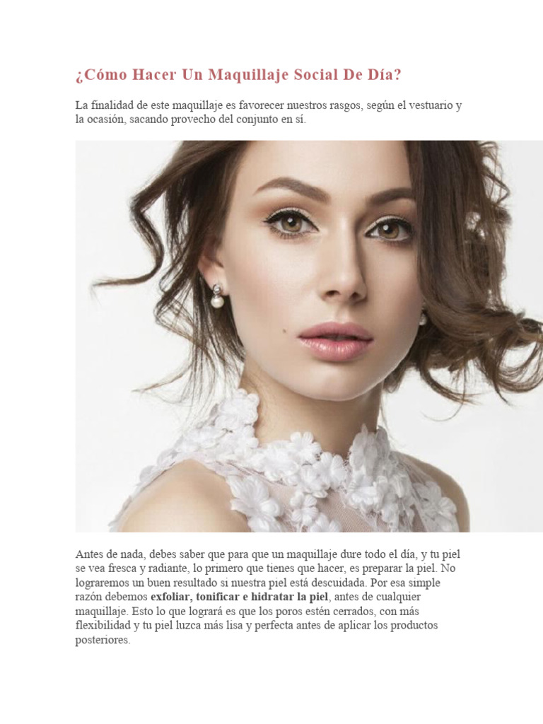 C mo hacer un maquillaje social de d a y de noche descargar gratis