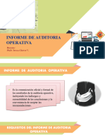 UNIDAD VI    INFORME DE AUDITORIA OPERATIVA 01