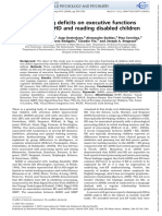 Child Psychology Psychiatry - 2008 - Marzocchi - Contrasting Deficits On Executive Functions Between ADHD and Reading