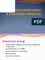 6.Kebutuhan Energi Status Gizi