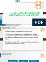 Sistematika Penggunaan Antibiotik Yang Rational