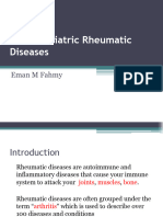 Rheumatic Diseases and Vasculitis in Childhood