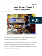 Marco Lisboa e Samuel Pessôa - A Economia Do Moto Perpétuo