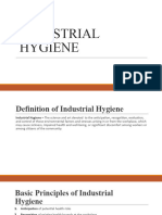 Industrial Hygiene