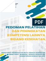 Pedoman Pelatihan Dan Peningkatan Kompetensi Bidang Kesehatan - 1