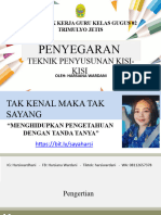 1Penyusunan Kisi-Kisi HW