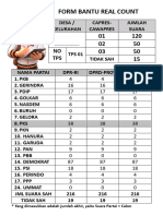 Form Bantu Real Count