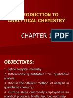 Intro To Analytical Chem