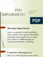 Hearing Impairment Report