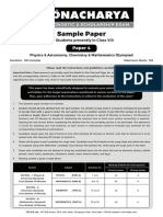 Dronacharya-2024-Sample Paper-Class-Viii-P4-S&m