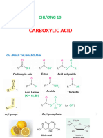 Chuong 10 Carboxilic Acid 2022