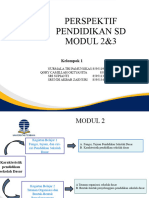 Kel 1 Perspektif Pend SD Modul 2&3