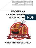 Programa Agua Potable