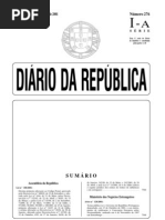 LEI 108-2001 CORRUPÇÃO