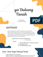 Daya Dukung Tanah - RayyaIlham - 2201421044