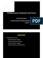 Persalinan Dengan Distosia