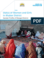 PK Status of Women and Girls in Khyber District