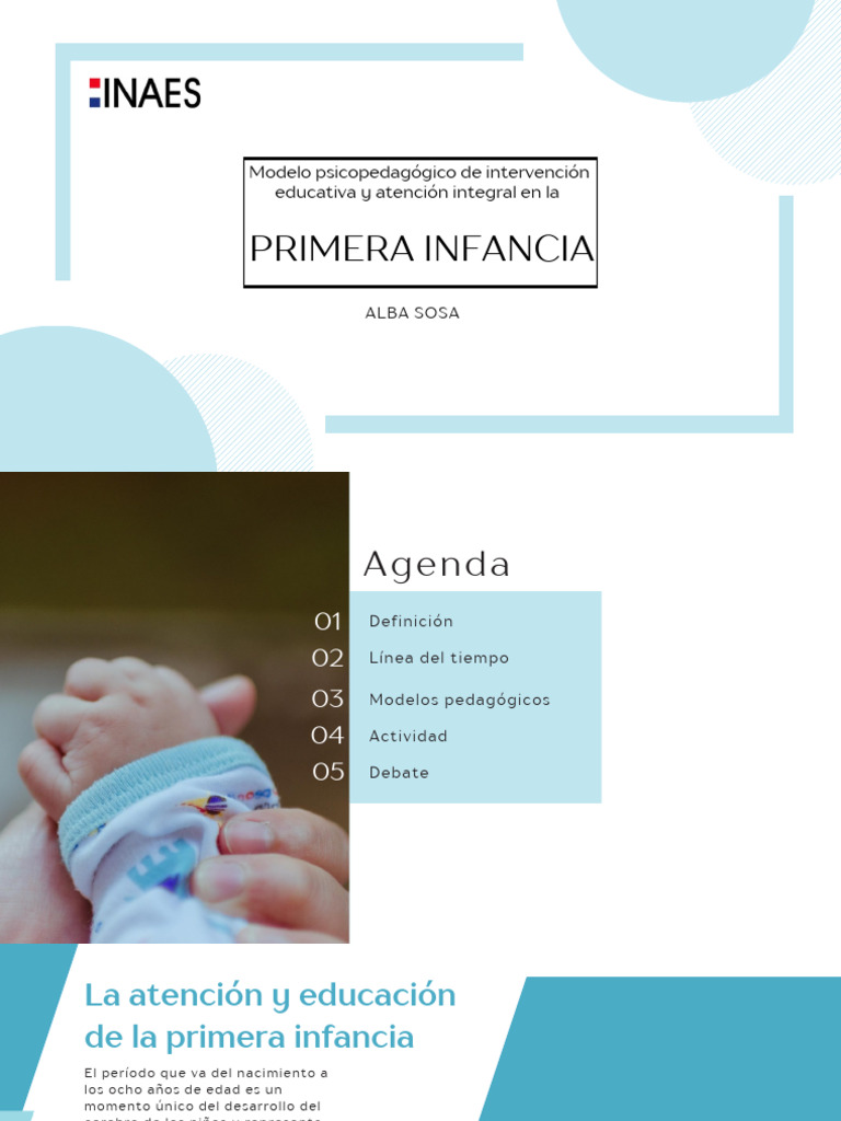 Modelos Pedagógicos en la Primera Infancia | PDF | Educación de la ...