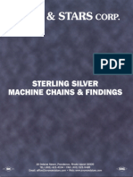 SSC Sterling Silver Machine Chains Findings 2019