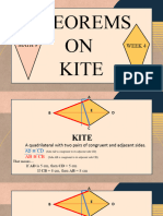 Theorems On Kite