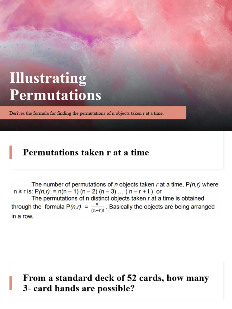 Understanding Permutations and Arrangements | PDF