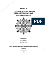 modul Algo lanjut SI S1 modul 6