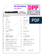 DPP-Logarithms 50 Ques 1713078872559