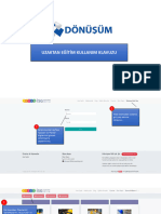 ÖĞRENCİ Uzaktan Eğitim Kullanım Klavuzu
