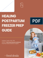 Postpartum Healing Foods Guide