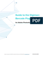 Guide To The Digimarc Barcode Plug in For Adobe Photoshop