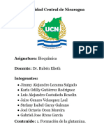 Glutamina - Bioquimica Grupo 1