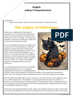 Reading Comprehension - The Origins of Halloween