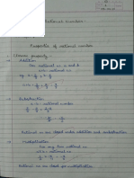 Maths ch.1 Rational No.