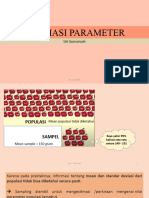 1 Estimasi Parameter