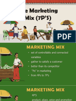 Marketing Mix - 7Ps