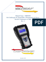 OBD0306 - Pré-Codificação de Transponder e Programação de Chaves Fiat BC Continental Via OBD