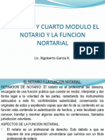 Clase # 3-4 El Notario y La Funcion Notarial