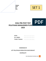 7.1 PRE & POS TEST Soal + Kunci MP 9 Fiks SET 1