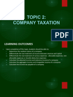 Tax317 Topic 2 Company Taxation