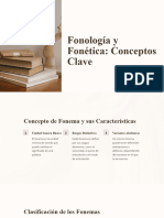 Fonologia y Fonetica Conceptos Clave