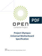 Project Olympus Universal Motherboard