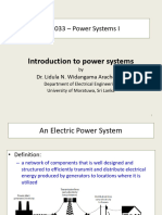 Power Systems I - Introduction To Power Systems-New