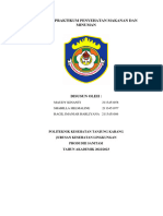 Laporan Praktikum Penyehatan Makanan Dan Minuman Kel 4