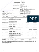 Sbchq-Gen-Pub-Semi Urb/Rur-INR: Statement of Account