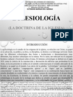 Clase Eclesiología