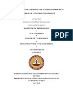 3 - 2018 - MSC - Development of Framework For Automated Progress Monitoring of Construction Projects