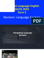 4-Ela-3 Language Analysis Revision