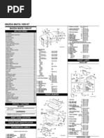1992 Mazda Miata Car Wiring Diagrams | Airbag | Anti Lock Braking System