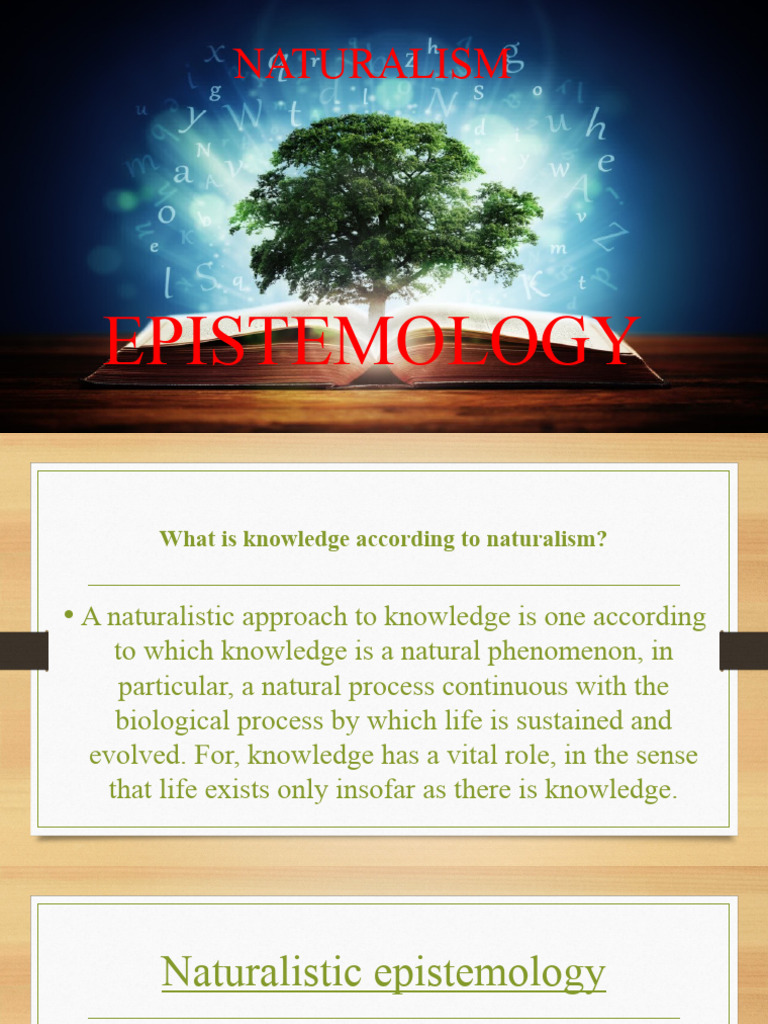 Epistemology Ppt Pdf Epistemology Knowledge