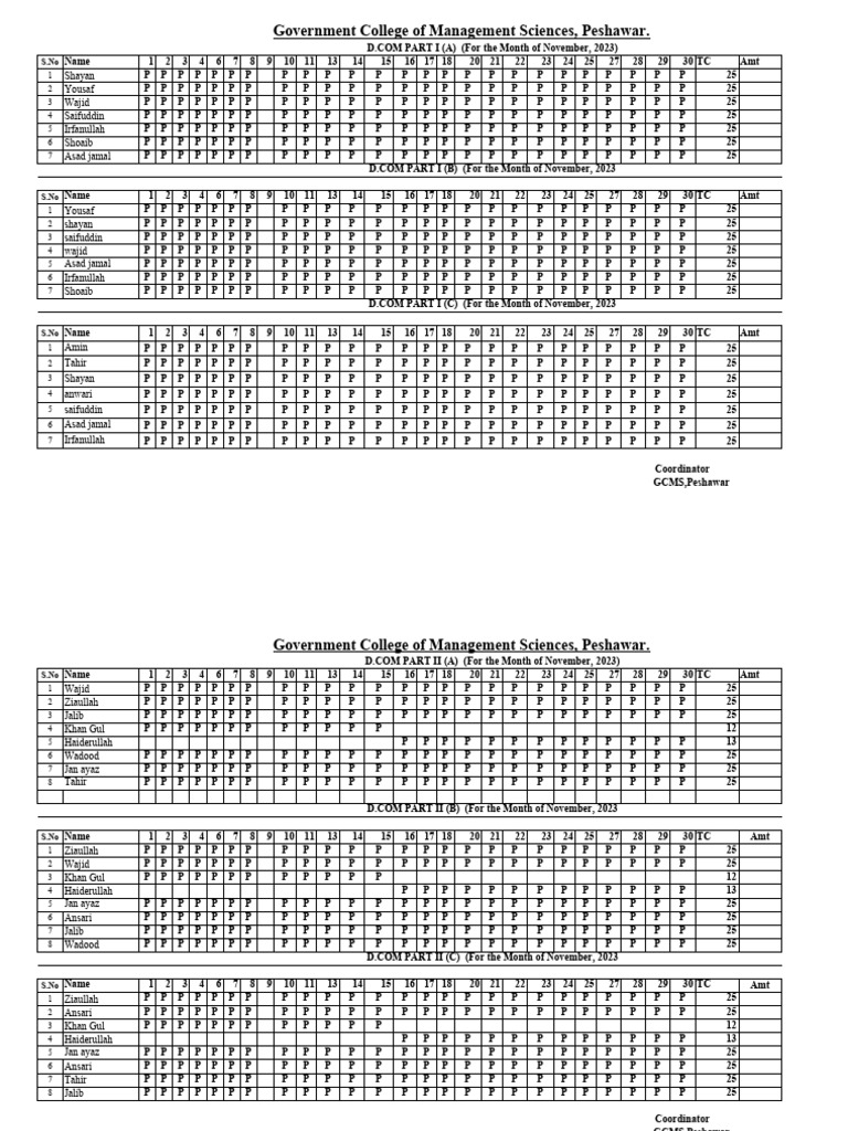 October monthly salary chart 2023 pdf